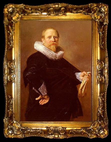 framed  Frans Hals Hals Frans Portrait Of A Man, ta009-2